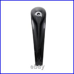 Carbon Fiber Gas Tank Dash Panel Cover for Harley 2018-24 Fat Bob FXFB FXFBS 114