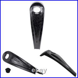 Carbon Fiber Gas Tank Panel Cover for Harley 08-later Touring Except CB port