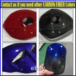 Carbon Fiber Look ABS Fuel Tank Cover Cowl Fairing For Yamaha YZF R6 2003-2005