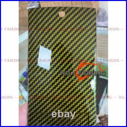 Carbon Fiber Look ABS Fuel Tank Cover Cowl Fairing For Yamaha YZF R6 2003-2005