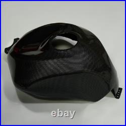 Carbon Fiber Look Fuel Gas Tank Cover Fairing For Kawasaki Ninja ZX-6R 2009-2024
