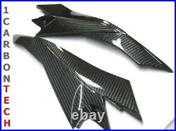 Carbon Fiber Lower Tank Panels 08 09 2008 2009 2010 Suzuki Gsxr 600 750