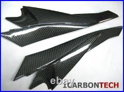 Carbon Fiber Lower Tank Panels 08 09 2008 2009 2010 Suzuki Gsxr 600 750