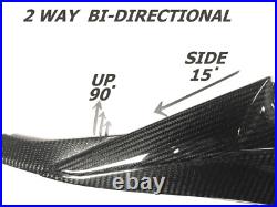 Carbon Fiber Lower Tank Panels 08 09 2008 2009 2010 Suzuki Gsxr 600 750