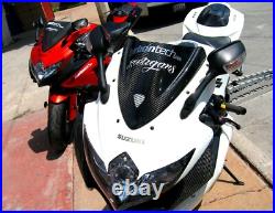 Carbon Fiber Lower Tank Panels 08 09 2008 2009 2010 Suzuki Gsxr 600 750