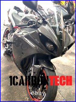 Carbon Fiber Lower Tank Panels 09-2009-2010-2011-2012-2013-2014 Yamaha Yzf R1