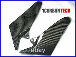 Carbon Fiber Lower Tank Panels 09-2009-2010-2011-2012-2013-2014 Yamaha Yzf R1