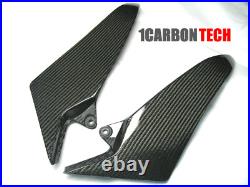 Carbon Fiber Lower Tank Panels 09-2009-2010-2011-2012-2013-2014 Yamaha Yzf R1