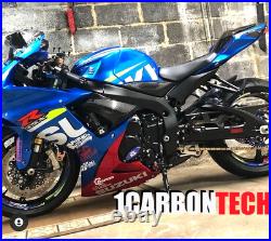 Carbon Fiber Lower Tank Panels 2011-2012-2013-2014-2018-2025 Suzuki Gsxr 600 750