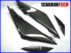 Carbon Fiber Lower Tank Panels 4piece 05 06 2005 2006 Suzuki Gsxr 1000
