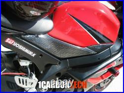 Carbon Fiber Lower Tank Panels 4piece 05 06 2005 2006 Suzuki Gsxr 1000