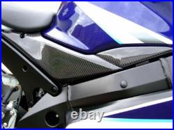 Carbon Fiber Lower Tank Panels 4piece 05 06 2005 2006 Suzuki Gsxr 1000