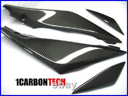 Carbon Fiber Lower Tank Panels 4piece 05 06 2005 2006 Suzuki Gsxr 1000