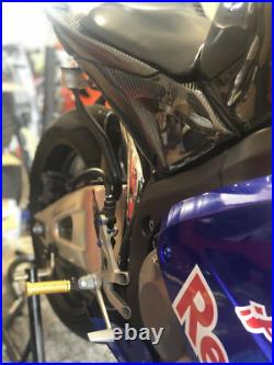Carbon Fiber Lower Tank Panels Trims 05-06-2005-2006 Honda Cbr 600rr