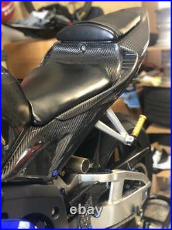 Carbon Fiber Lower Tank Panels Trims 05-06-2005-2006 Honda Cbr 600rr