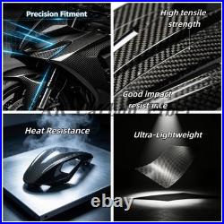 Carbon Fiber Lower Tank Side & Dashboard Side Panels for S1000RR 2015-2018