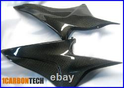 Carbon Fiber Lower Tank Side Panels 07-08-09-2010-2011-2012 Honda Cbr 600rr