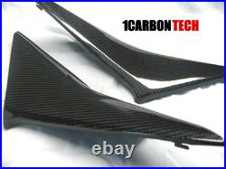 Carbon Fiber Lower Tank Trim Panels Honda Cbr 600rr 03-04-2003-2004