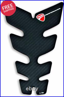 Carbon Fiber Motorcycle Gas Tank Protector Pad Decal Sticker