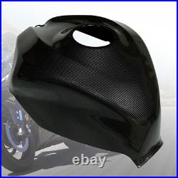 Carbon Fiber Paint Fuel Gas Tank Cover Cowl For SUZUKI GSXR600/750 2006 2007 US