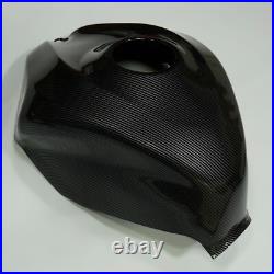 Carbon Fiber Paint Fuel Gas Tank Cover Cowl For SUZUKI GSXR600/750 2006 2007 US