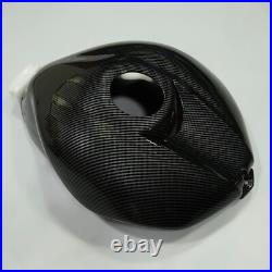 Carbon Fiber Paint Fuel Gas Tank Cover Fairing Cowl For 2006 2007 YAMAHA YZF R6