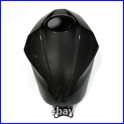 Carbon Fiber Paint Fuel Gas Tank Cover Fairing For Kawasaki NINJA 500 2024 2025