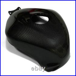 Carbon Fiber Paint Fuel Gas Tank Cover Fairing For Kawasaki Ninja ZX6R 2007-2008