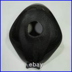 Carbon Fiber Paint Fuel Gas Tank Cover Fairing For Kawasaki Ninja ZX6R 2007-2008