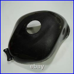 Carbon Fiber Paint Fuel Gas Tank Cover Fairing For Kawasaki Ninja ZX6R 2007-2008