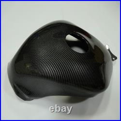 Carbon Fiber Paint Fuel Gas Tank Cover Fairing For Kawasaki Ninja ZX6R 2007-2008