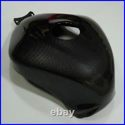 Carbon Fiber Paint Fuel Gas Tank Cover Fairing For Kawasaki Ninja ZX6R 2007-2008