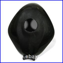 Carbon Fiber Paint Fuel Gas Tank Cover Fairing For Kawasaki Ninja ZX6R 2007-2008