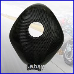 Carbon Fiber Paint Fuel Gas Tank Cover Fairing For Kawasaki Ninja ZX6R 2007-2008