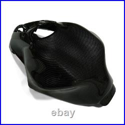 Carbon Fiber Paint Fuel Gas Tank Cover Fairing For Kawasaki Ninja650 2017-2023