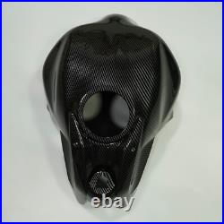 Carbon Fiber Paint Fuel Gas Tank Cover Fairing For Kawasaki Ninja650 2017-2023