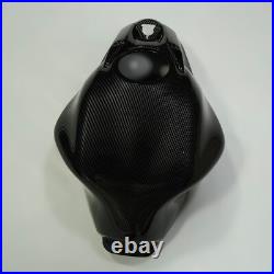Carbon Fiber Paint Fuel Gas Tank Cover Fairing For Kawasaki Ninja650 2017-2023