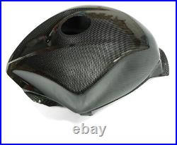Carbon Fiber Paint Gas Fuel Tank Cover For 2021-2024 Suzuki Hayabusa GSX1300R US