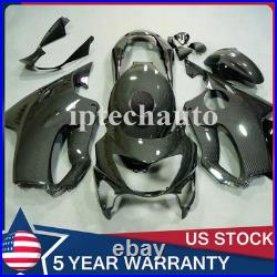 Carbon Fiber Painted Fairing Kit + Tank Cover For Honda CBR600F4 1999 2000 US