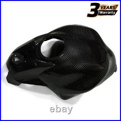 Carbon Fiber Painted Fuel Gas Tank Cover Fairing For Kawasaki Ninja650 2017-2023