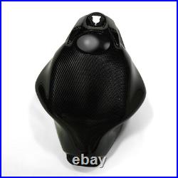 Carbon Fiber Painted Fuel Gas Tank Cover Fairing For Kawasaki Ninja650 2017-2023