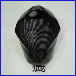 Carbon Fiber Painted Fuel Gas Tank Cover For Kawasaki Ninja 400 2018-2023 New