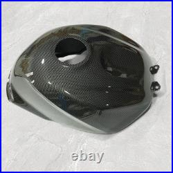 Carbon Fiber Painted Fuel Gas Tank Cover For Kawasaki Ninja ZX-6R 2005 2006 US
