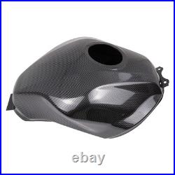 Carbon Fiber Pattern Fuel Gas Tank Cover Fairing For Honda CBR500R 2019-2024