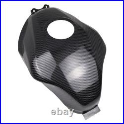Carbon Fiber Pattern Fuel Gas Tank Cover Fairing For Honda CBR500R 2019-2024