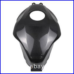 Carbon Fiber Pattern Fuel Gas Tank Cover Fairing For Honda CBR500R 2019-2024