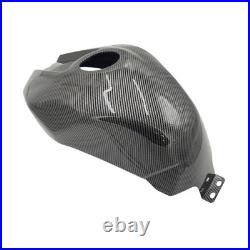 Carbon Fiber Pattern Fuel Gas Tank Cover Fairing For Yamaha YZF R1 2009-2014