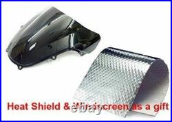Carbon Fiber Plastic Fairing Kit+Tank For Kawasaki Ninja 650R 2009-2011 ABS Body