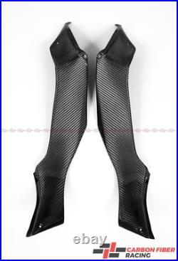 Carbon Fiber Side Tank Panels for Kawasaki Ninja H2 SX SE 2022-2023