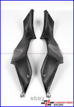 Carbon Fiber Side Tank Panels for Kawasaki Ninja H2 SX SE 2022-2023